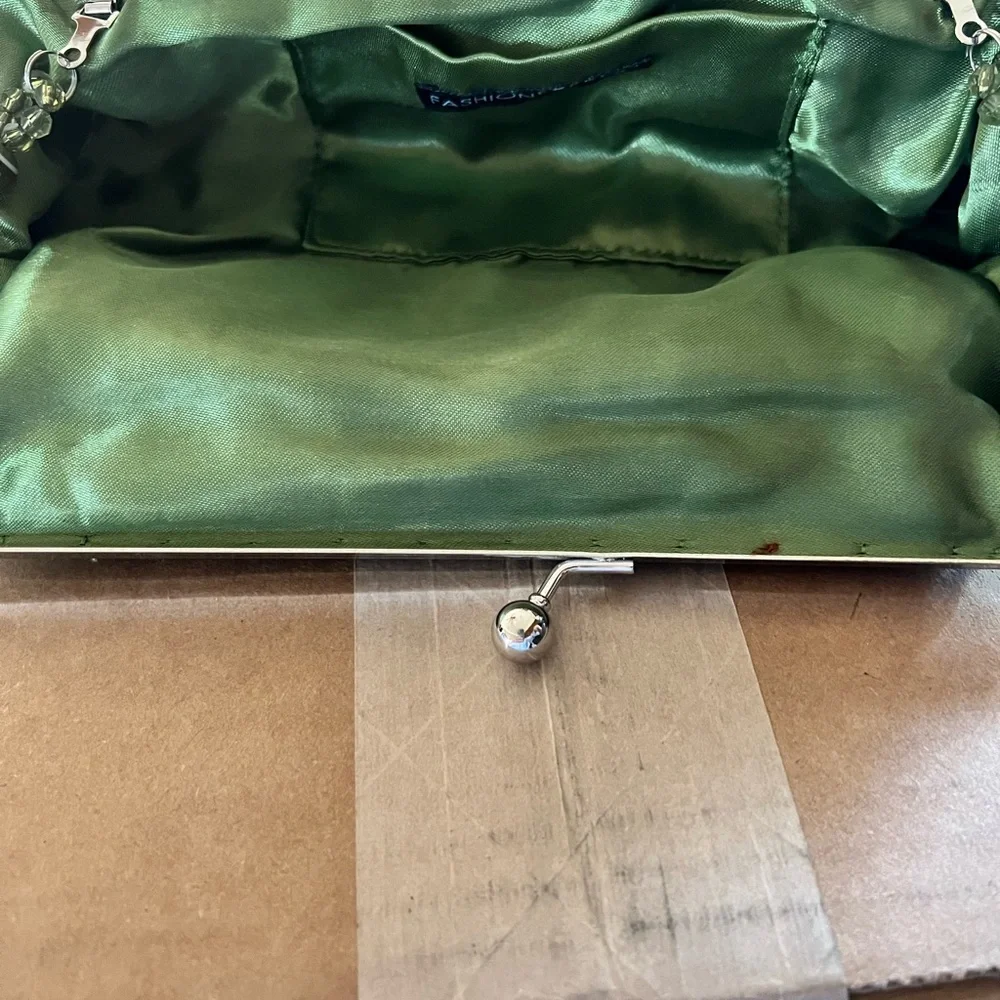 Vintage 1990 Era Fashion Express Beaded Going Out Purse - Picture 8 of 8